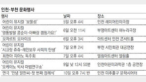 [인천판/문화가]어린이 뮤지컬 ‘보물섬’ 外