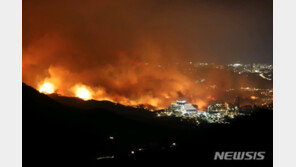 ‘강원 산불’ 소방대응 최고 수준…전국 소방차 현장 집결