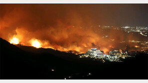 속초산불 진화율 60%·옥계는 20%…소방 “오전 10시 진화 예측”