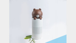 라인프렌즈ㅣ클레어 브라운∙샐리 휴대용 공기청정기 출시