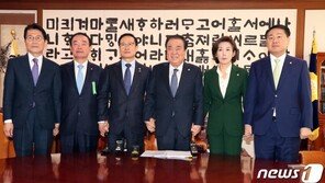 文의장-여야5당 원내대표 회동…선거제·탄력근로제 등 논의