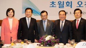 文의장-5당 대표 ‘초월회’ 회동 불발…황교안·손학규 불참