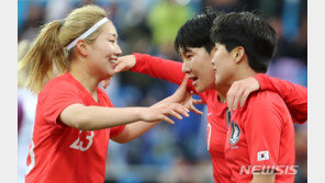 ‘지소연 동점골’ 윤덕여호, 아이슬란드와 1:1…1무1패