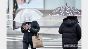 [날씨] ‘요란한 봄날’ 전국 곳곳 눈·비·돌풍·번개…강원 산지 등은 오후까지 많은 눈 올듯