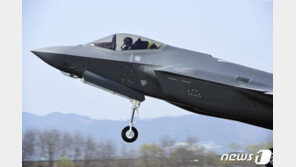 軍, F-35 첫 비행 고심…日 추락사고 조사결과에 주목