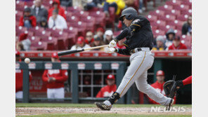 ‘4타수 무안타 3K’ 강정호, 타율 0.108…대타 모란 결승 3점포