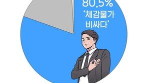 성인남녀 5명 중 4명, 체감물가 ‘비싸다’…가장 부담스러운 소비 항목은?