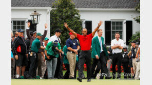 트럼프도, 니클라우스도, 박성현도…우즈와 함께 기뻐했다