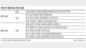 [분양 캘린더]청량리역한양수자인 등 전국 2085채 청약