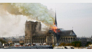 “오, 신이시여…” 노트르담 대성당 화재에 850년 역사 문화유산 허무하게 무너져