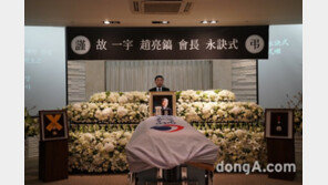 조양호 한진그룹 회장, ‘평생 일터’ 하늘로 영원한 비행 나서