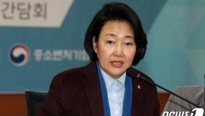 박영선 중기부 장관 “취임 1호 프로젝트, 규제자유특구”