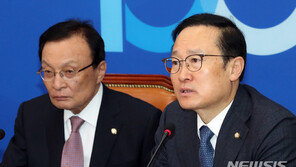 홍영표 “황교안 막말 대잔치…태극기부대 위해 정치하나”