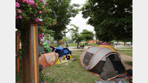 한강서 텐트 ‘꽁꽁’ 닫고 애정행각 했다간 …‘과태료’ 100만 원