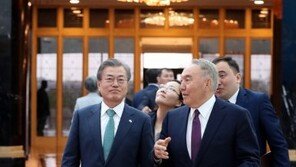 ‘원전 세일즈’ 나선 文 대통령 “카자흐 원전 한국 참여 기회 달라”