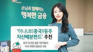 ‘중국 1등주’+‘미국 국채’로 증시 대응 부분적 환헤지 전략… 3개월 수익률 14%