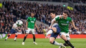 토트넘 브라이튼에 1-0 승…“영국인도 태극기 응원, 손흥민=한국 상징”