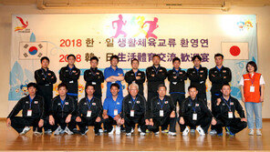 제23회 한일생활체육교류, 충청북도에서 25일 개최