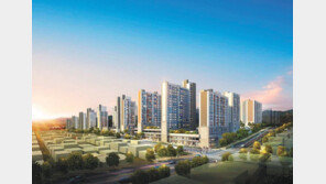 신흥역 하늘채 랜더스원, 경사 많은 성남서 보기드문 평지 아파트