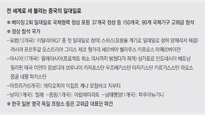 中 일대일로 포럼, 150개국 참가 흥행… 美 빼곤 거의 다 온다