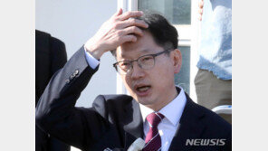 ‘드루킹 댓글 조작’ 김경수, 보석 8일만에 첫 법정 출석