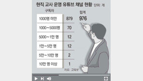 “교사 유튜버 장려해야” “광고수익 불법, 품위 훼손”