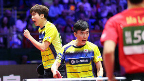 男 탁구 이상수·정영식, 노메달로 세계선수권 마무리