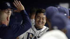 최지만, 우천 순연으로 5경기 만의 복귀전 무산