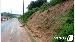 경기도 지난 10년간 산사태로 여의도 1.7배 산림 피해