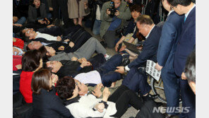 한국당, 패스트트랙 총력 저지…광화문·여의도 ‘투트랙’으로