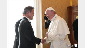 프란치스코 교황 “판문점 선언 1년, 평화의 새시대 가져다주길”