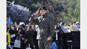 ‘육군 만기 전역’ 지창욱, 늠름한 군복 자태