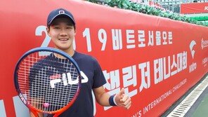 안방에서 코리아 넘버원 노리는 한국 테니스 샛별 권순우 