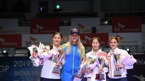 ‘펜싱 간판’ 김지연, 국제그랑프리 은메달…서지연 동메달