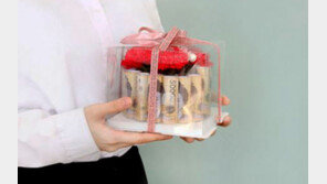 다이소, 용돈박스 인기 이어 올해는 ‘용돈케이크’