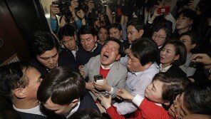 패스트트랙 법안 처리된 날…고성·구호로 아수라장된 국회