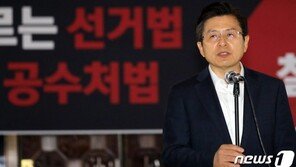 황교안 “법으로 평생 살았지만…이 정부 법치국가 아냐”