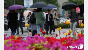 [날씨] 1일 낮 20도 넘고 일부 비…충청·호남 미세먼지 나쁨