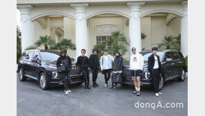 방탄소년단, 현대차 ‘팰리세이드’ 타고 빌보드 뮤직 어워즈 입성 