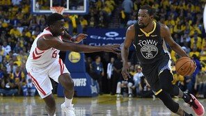 ‘듀란트 29점’ 골든스테이트, 휴스턴에 2연승