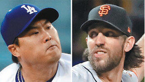 류현진 vs 범가너, 8번째 맞대결…승리의 여신은 누구에게?