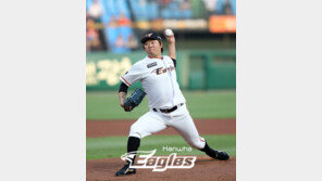 ‘선발 변신’ 한화 김범수, 2경기 연속 5이닝 1실점 호투