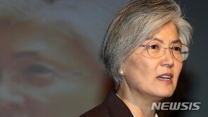강경화 “北과 조속한 대화 재개…한일관계 개선 모멘텀 마련
