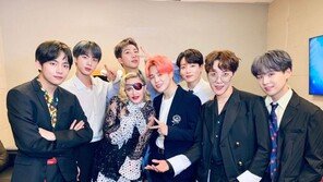 방탄소년단, 마돈나와 ‘찰칵’…“월드클래스 ·자랑스럽다”