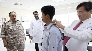 카타르 군의관, ‘한방 치료’ 배우다