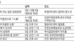 [인천판/문화가]고양이 전시회 ‘너에게 가는 길은 말랑말랑’ 外