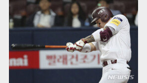 키움, SK 꺾고 7연속 위닝 시리즈…LG, 8연승으로 공동 1위 도약