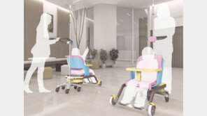 어린이용 ‘타는 링거 거치대’ 개발… “병원이 안 무서워요”