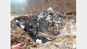 안동서도 폐기물 수천톤 불법 매립…처리비용 20억~30억