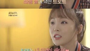 ‘불후의 명곡’ 홍진영 “걸그룹 데뷔 무산 후 트로트 가수 선택”